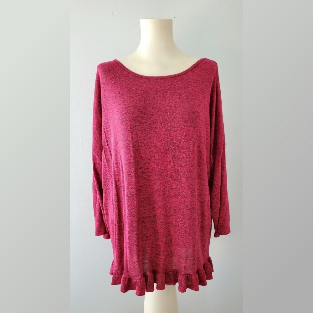 Ultra Teese Ruffled Tunic Size 1X